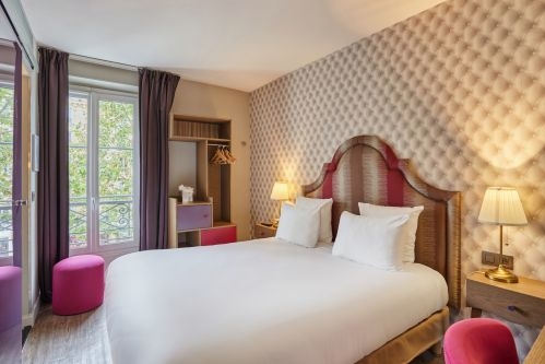 Chambre Cosy rose 